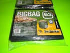 Lot Of 2 -63 Gallon Reusable Garden Handle Waste Bags Yard Leaf Lawn Trash Clean