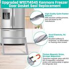 Wpw10714545 Freezer Door Gasket Compatible With Refrigerator Whirlpool Kenmore