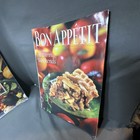 Lot Of 6 Vintage Bon Appetit Magazines 1993 Jan  Jun-nov Gourmet Cooking Recipes