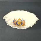 1937 King George Vi Queen Elizabeth Coronation Dish Scalloped Vintage Royalty