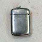 The Beacon Novelty Vesta Case Metal Advertising Match Safe 56mm X 35mm Vintage