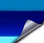 Blue Mirror Chrome Air-release Adhesive Vinyl Pinstripe Tape R Size        X 20ft