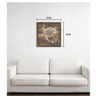  Wall Art Wooden Print  Ocean Sea Life Framed Art Sea Turtle Underwater 24x24