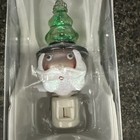 Department 56 Santa W  Tree Hat  Bubble Light Night Light New