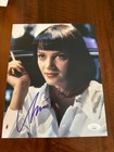 Uma Thurman Hand Signed Sexy Autographed 10x8 Pulp Fiction Etc  Rare Jsa Coa