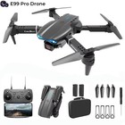 Drone 2025 4k Hd Dual Camera Wifi Fpv Rc Foldable Quadcopter   4 Batteries Us