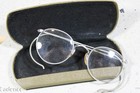 Us Ww2 Army Issue Prescription Glasses In Case Very Nice Named Great Display T77