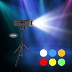 Led Follow Spot Light Dj Party Theater Disco Stage Spotlight 6 Color With Stand