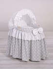 Doll s Bed Moses Basket For Dolls With Hood Laura Gray