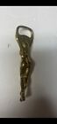 Lot Of  20 Brass Nude Lady Bottle Cap Opener Solid Brass 4 1 2    Tall Bar