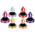 Kids Girls Dance Dress Two Layer Tutu Mesh Dancewear Sleeveless Leotard Fashion