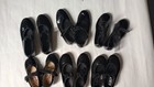 6 Pairs Capezio Bloch Sodanca Recital Tap Jazz Dance Shoes Black Size 1-3 Mint