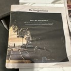 The New York Times Newspaper Lot Collectible Issues  meet Me Downtown  Special