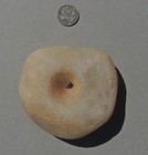 3 5 Inch  9 Cm Ancient Neolithic Quartz African Stone Bead Mali Sub Sahara  286