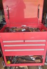 Roller Cart Tool Cabinet Storage Chest Box Red 4 Drawer   Tools