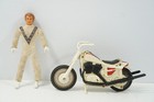Evel Knievel Stunt Cycle Ideal 1972 Motorcycle Figure