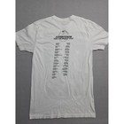 Jswm T-shirt Men s Small White Johnnyswim Take The World Tour 2017 Graphic Print