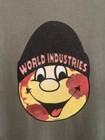 World Industries Globe Beanie Vintage Skate Tee Rare Xl 