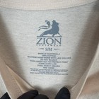 Zion Rootswear Cream Men S m Bob Marley Graphic Tee Vintage