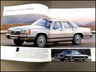 1988 Ford Ltd Crown Victoria Original Sales Brochure Catalog - Country Squire