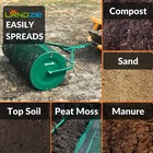 Landzie Lawn   Garden Spreaders - 44  Heavy Duty Metal Mesh Basket Spreader