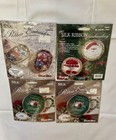 Lot Of 4 Vintage 90   s Bucilla Silk Ribbon Embroidery Kits