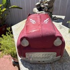 Gear Box Fire Truck Pedal Car Steel Body