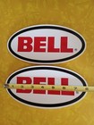 Lot Of 2- Bell Helmets Large Sticker Decal  Genuine  Original  8  X 4   New