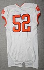 Clemson Tigers Football Jersey Mens 44 L White Game Worn Team Issued Nike  52