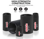 1 2  Drive Master Impact Socket Set  65 Piece  Standard Sae  3 8 -1-1 4  