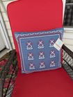 Martha Stewart Decorative Embroidered Pillow 18  X 18  Farmhouse Decor New W Tag