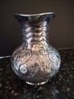 Antique Meriden Southington Silverplate Japanese Aesthetic Pitcher Jug Waves 