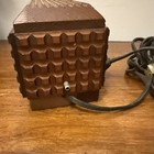 Vintage Aquarium Pump Cedar Case  white Mist  Mod  20 Headway Manufacturing Co 