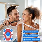 2 Pack Fairywill Electric Toothbrush Sonic Toothbrush Rechargeable 8 Head 5 Mode