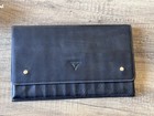 Late 1990s - Early 2000s Visconti Leather 12 Pen Case - Used