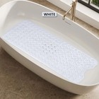 Bath tub shower Anti Slip Mat  40 X 16 inch Extra Long Antibacterial Shower Mat