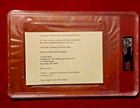 Buzz Aldrin Nasa Astronaut   2nd Man On The Moon Signed 3x5 Index Cut Psa dna