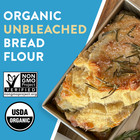 Arrowhead Mills Organic Unbleached Bread Flour  5 Lb Bag   