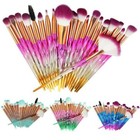 20pcs Unicorn Beauty Makeup Brushes Tool Set Blending Cosmetic Powder Eye Shadow