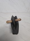 Antique 19th Century Cast Iron Herb Grinder Crusher With Wooden Handle