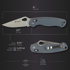 Firebird Ganzo G729-gy Folding Pocket Knife 440c Stainless Steel Blade