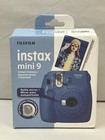 Fujifilm Instax Mini 9 - Cobalt Blue Instant Film Camera Open Box