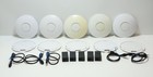 Lot Of 5x Ubiquiti Networks Unifi Access Point M n Uap W  Poe Injectors