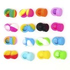 2ml Silicone Containers 100pcs Non-stick Wax Containers Multi Use Storage Jar   