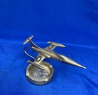 Usaf - Roc  Air Force Lockheed F-104 Starfighter Jet Ashtray  Vintage 60 s