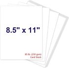 White Cardstock 8 5 X 11 230gsm Cover Cardstock Paper 85 Lb Heavy Card Stock F