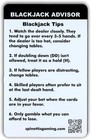 Basic Strategy Card For Blackjack 