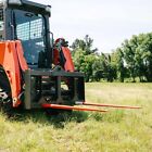 Titan Attachments Hd Skid Steer Hay Frame Attachment  Two 49  Hay Spears