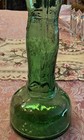 1970   s Vintage Chianti Tall Knight Green Wine Bottle 31    Tall Cool   