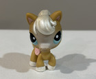 Hasbro Littlest Pet Shop Lps  124 Tan Horse With Pearly Mane Figure